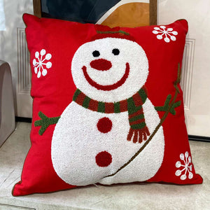 Christmas  Embroidered Cushion Covers dylinoshop