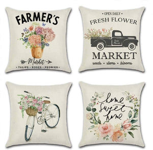Spring Time Cushion Covers Feajoy