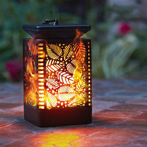 Dancing Flame Solar Lantern Lights dylinoshop