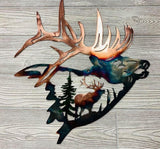 Animal Metal Wall Art dylinoshop