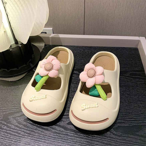 Candy Flower Toe Slippers dylioshop