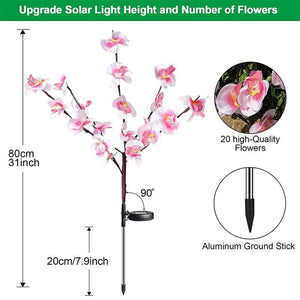 20 Flower Solar Orchid Lights dylinoshop