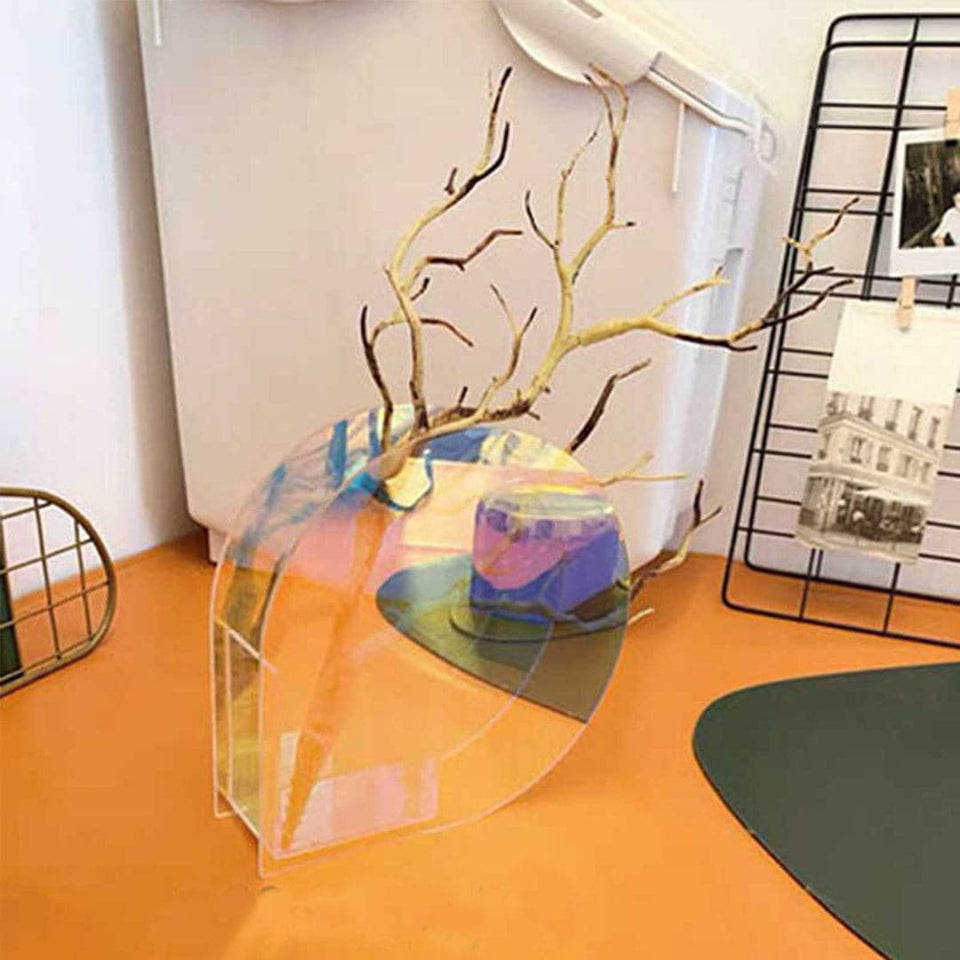Iridescent Abstract Art Vase Feajoy