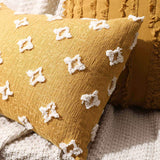 Embroidered Tufted Pillow Covers feajoy
