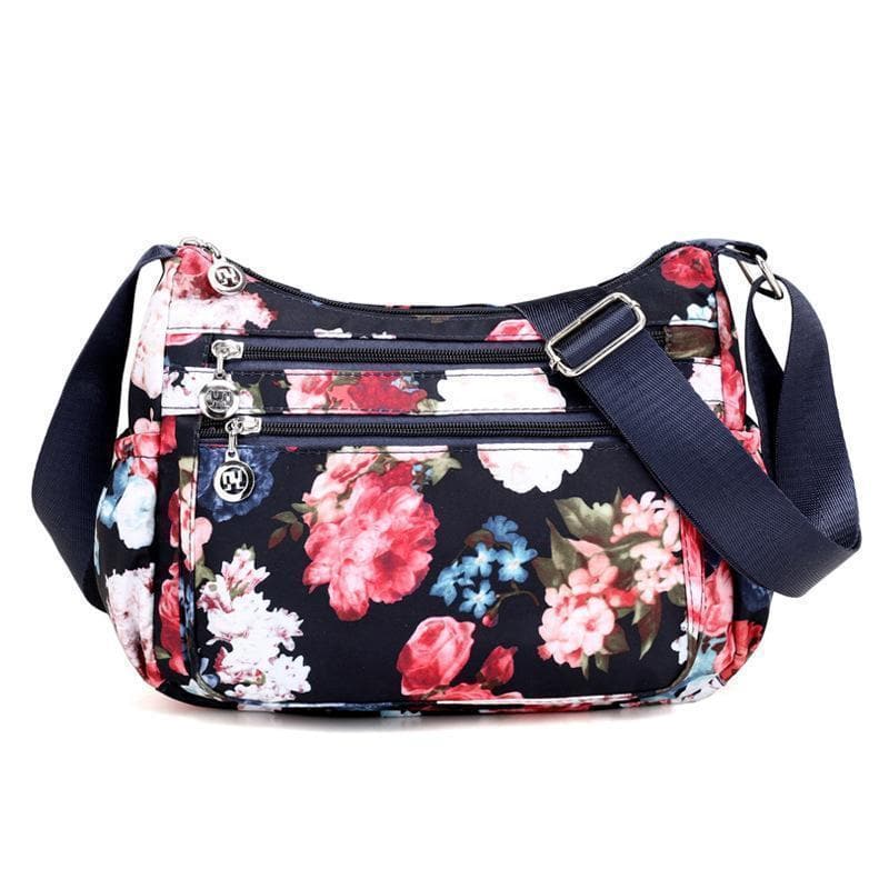 Floral Large Capacity Shoulder Bag Zimomo