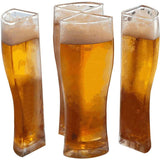 Super Schooner Beer Glasses Mug Cup Separable 4 Part Large Capacity Thick Beer Mug Glass Transparent for Club Bar Party dylinoshop