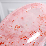 Sakura Pink Bubble Glass Flower Vase Feajoy