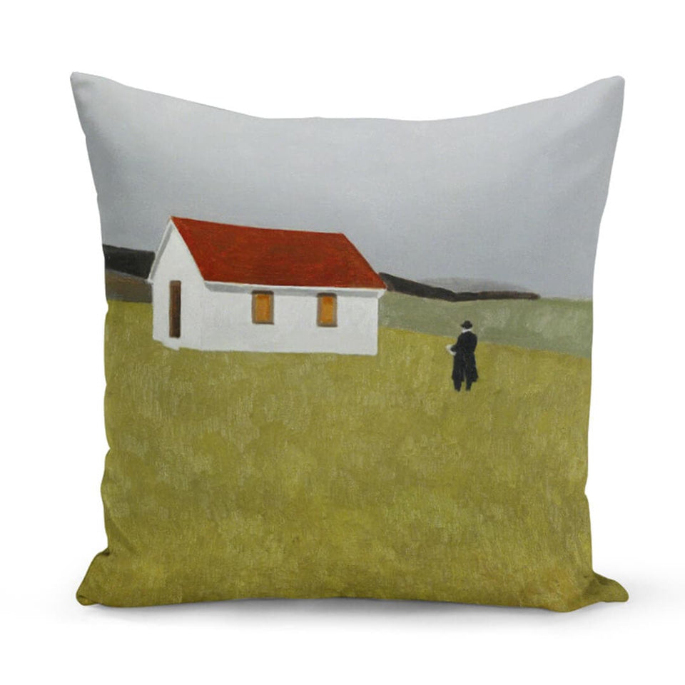 Sara Luigi Abstract Landscape Pillow Cover Feajoy
