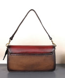 Fashion Red Rub color Paitings Calf Leather Satchel Handbag ZPBAG-BGS220209