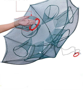Folding Portable Automatic Fishing Net dylinoshop