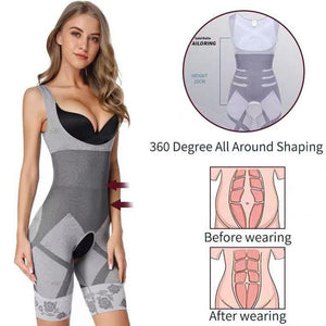 Full Body Open Crotch Waist Trainer Shaping Underwear dylinoshop