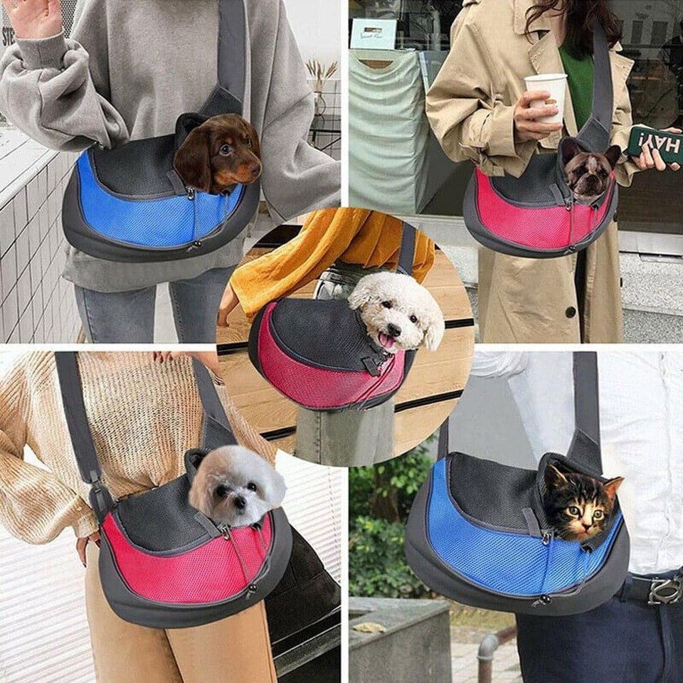 Pet bag cat and dog travel portable messenger shoulder bags breathable mesh pets backpack accessories chihuahua perros acesorios dylinoshop