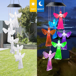 Solar-Powered Dangling Hummingbird Lights dylinoshop