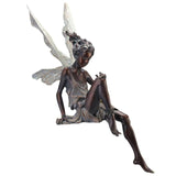 Sitting Fairy Statue dylinoshop