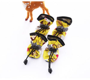 Pet Dog shoes Waterproof chihuahua Anti-slip boots zapatos para perro puppy cat socks botas sapato para cachorro chaussure chien dylinoshop