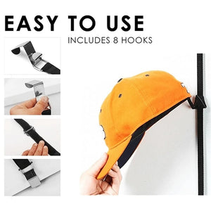 KOMAMY Adjustable Cap & Bag Door Rack dylinoshop