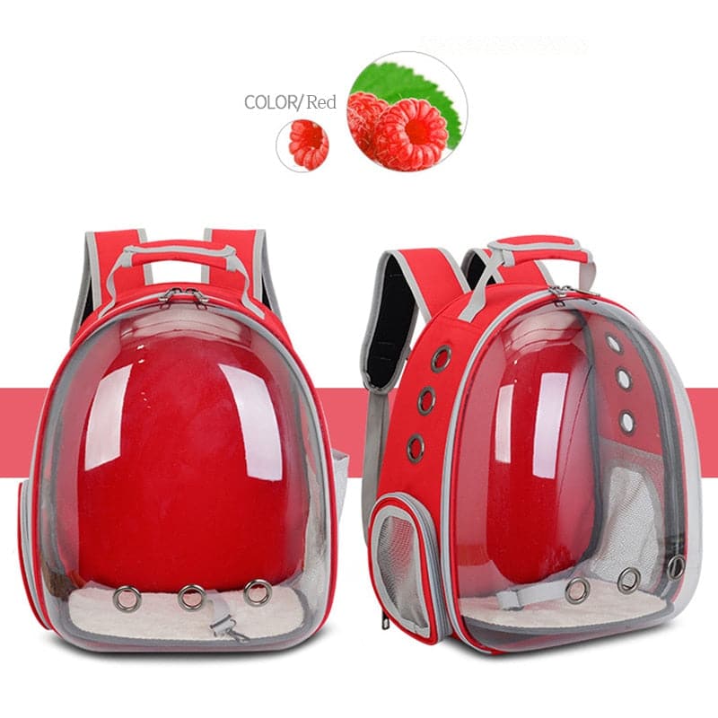 Free shipping Cat bag Breathable Portable Pet Carrier Bag Outdoor Travel backpack for cat and dog Transparent Space pet Backpack dylinoshop
