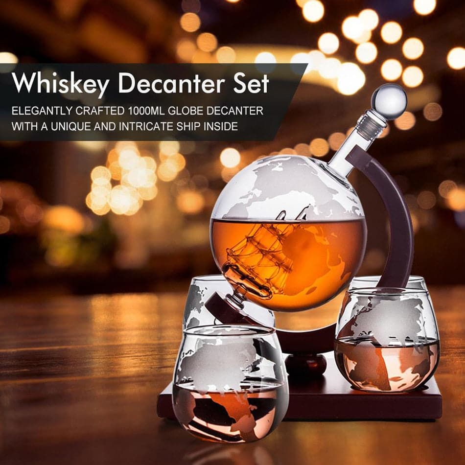 Fermundy™ Elegant Whisky Decanter Set dylinoshop