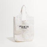 Luxury Raffia Handmade Woven Tote Handbag dylinoshop