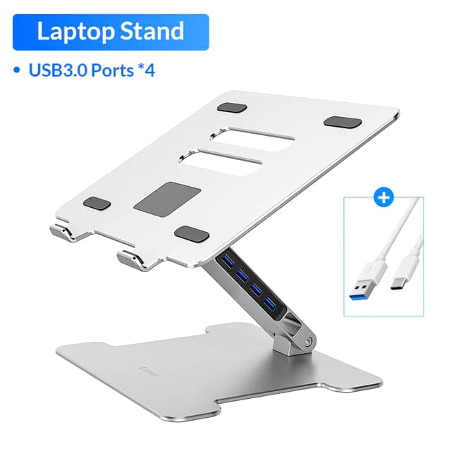 Foldable Laptop Cooling Stand With USB Hub dylinoshop