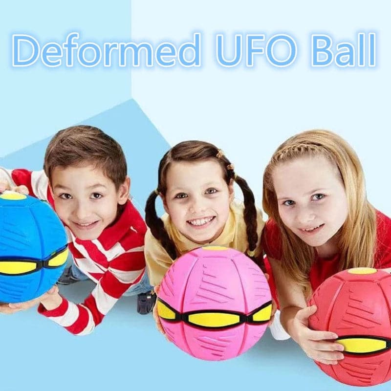 Flying UFO Flat Throw Disc Ball with LED Light dylinoshop