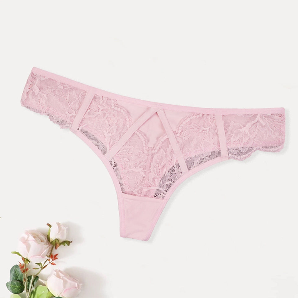 Hollow Out Lace Girls Brief dylinoshop