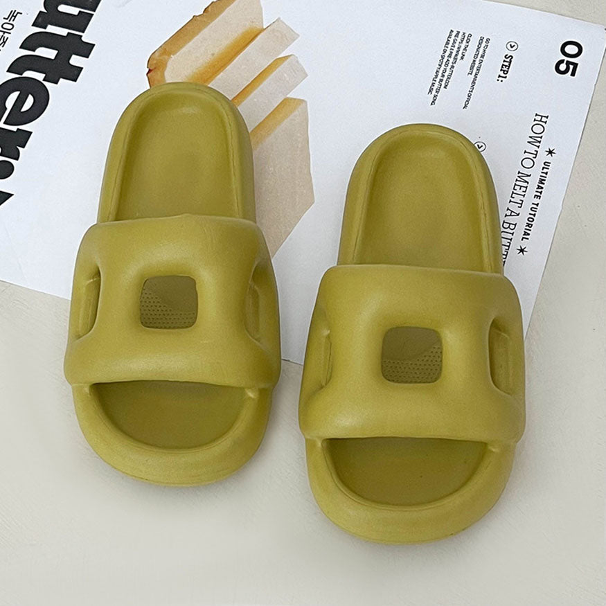 Stylish Hollow Out Slides dylioshop