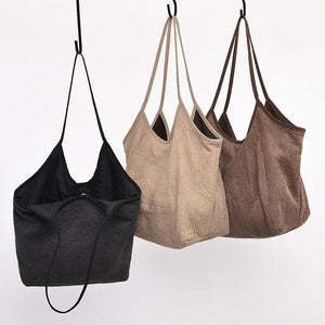 Simple cloth bag handbag retro all-match shoulder bag BGS200801