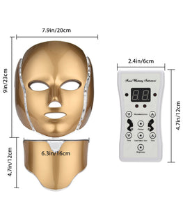 Golden 7 Color LED Mask - The Ultimate Solution for Your Skincare Needs dylinoshop