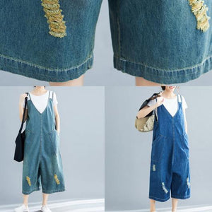Women jumpsuit pants cotton clothes 18th Century navy pants dylinoshop