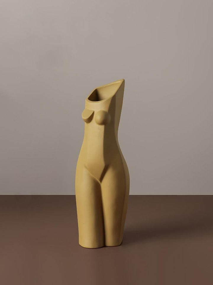 Abstract Art Style Shape Vase dylinoshop