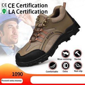 Anti-puncture Safety Casual Shoes For Men AMCS13 Work Sneakers dylinoshop
