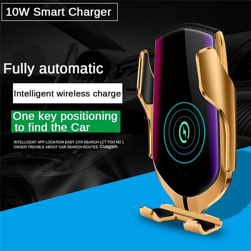 Automatic Clamping Car Wireless Charger Stand dylinoshop
