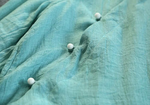Asia Inspired Cotton Blouse | Zen dylinoshop