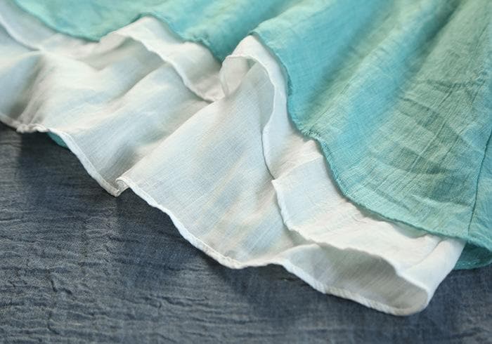 Asia Inspired Cotton Blouse | Zen dylinoshop