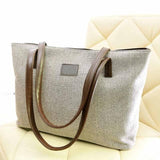 Large Capacity Cotton Shoulder Bag dylinoshop