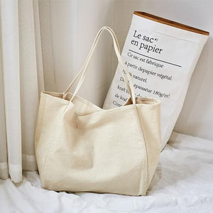 Oversized Canvas Tote Bag Buddha Trends