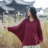 Long Sleeve Batwing Shirt  | Zen dylinoshop