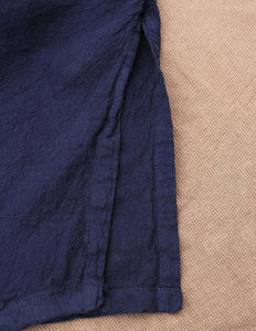 Asymmetrical Linen Wrap Cardigan | Lotus dylinoshop