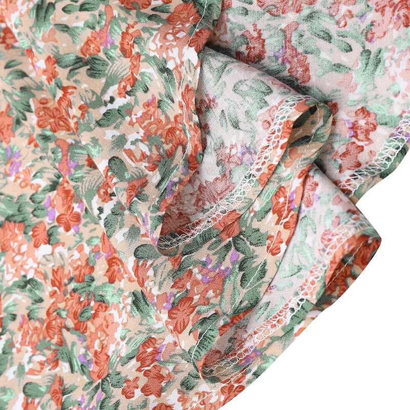 Boho Floral Print Plus Size Sundress dylinoshop