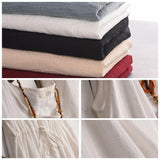 Casual Sleeveless Linen Dress  | Zen dylinoshop