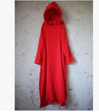 Hooded Linen Dress | Zen dylinoshop
