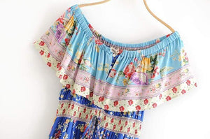 Liberty Hippie Chic Floral Dress dylinoshop
