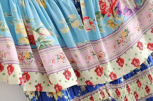 Liberty Hippie Chic Floral Dress dylinoshop