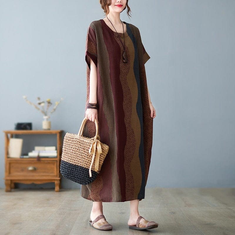 Loose Oversized Midi Dress  | Zen dylinoshop