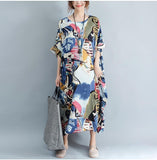 Lost Abstract Art Dress Buddha Trends