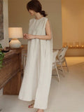 Natural Asymmetry Cotton Linen Dress  | Zen Buddha Trends