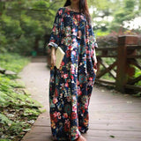 Flower Power Maxi Dress dylinoshop