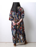 Abstract Art Inspired Midi Dress dylinoshop