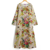 Oversized Floral Maxi Dress | Zen Buddha Trends
